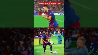 Roony marque un tr&egrave;s beau but et Hansi Flick est aux anges #Shorts #Foot