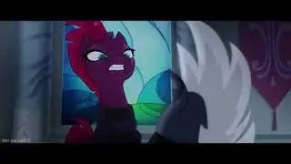 Powerpuff Wakemans, Inc. (2006) Tricking Tempest Shadow scene but in Italian