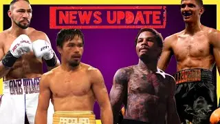 UPDATE 🥊 ALERT: TANK DAVIS VS MANNY PACQUIAO AND KEITH THURMAN VS SEBASTIAN FUNDORA MARCH 21 REPORTS