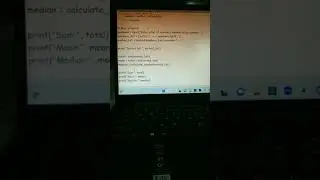 python program to calculate from mean and median from list 