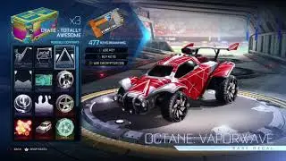 New Totally Awesome Crate Item Showcase! + New Event Items! (Rocket League)
