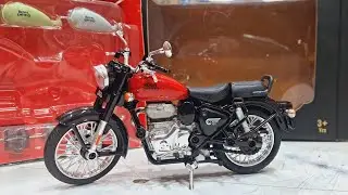 Bullet Classic 350 Toy Unboxing & Detailed Features | Realistic Mini Bike