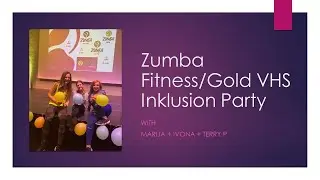 Zumba - Gold -Fitness - Dance - VHS - Inklusion - Herbst  - Party -