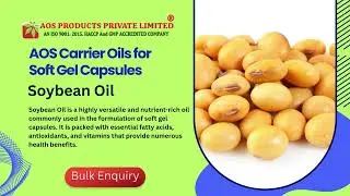 AOS Carrier Oils for Soft Gel Capsules - Useful to Make Soft gels, Ointments, Creams #carrieroils