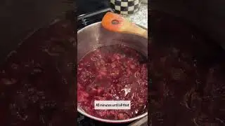 Making muscadine jelly part 1 #urbanhomestead #recipe #canning