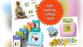 Learning Flash Cards Talking Machine Rechargeable No Battery For Kids Reduce Screen Time