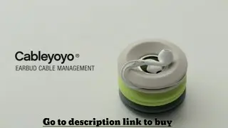 bluelounge cableyoyo - earbud cable management - lime green