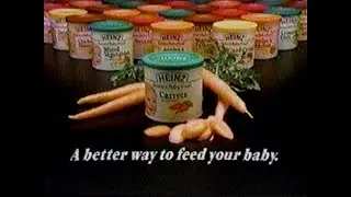 Happy Heinz Instant Baby Food Retro 80s Commercial (1987)