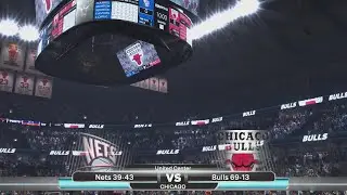 NBA 2K26|LeBron Era|Chicago Bulls Franchise|Season 2 E31|East R1 G1|vs New Jersey Nets (CPU vs CPU)