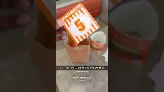 A WHATABURGER SECRET! 🤫 #whataburger #texas #burger