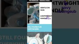 Ultimate Pet Hair Brush 🐕🐈 | Effortless Grooming for Dogs & Cats &ndash; Tangle-Free & Shiny Coats