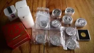 Unboxing a HUGE order of Silver & Gold!!!