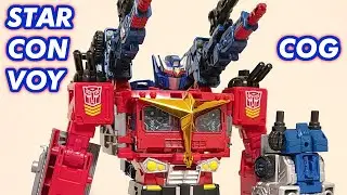 Tutorial: Transformers Star Convoy merged with Siege Cog