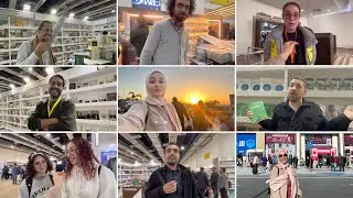 ڤلوج أول يوم معرض الكتاب ٢٠٢٣: جولات ولقاءات وترشيحات