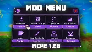 Cosmo Client V2 for MCPE 1.26+ (MOD MENU)