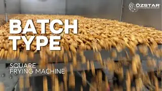 Batch-Type Square Frying Machine | Test Run