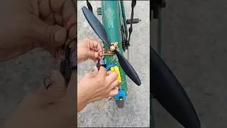 Testing 2Wings Propeller on High-Speed BLDC Motor - Shock Results! &bull; DC Motor | #shorts #dcmotor