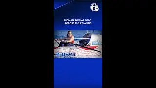 Woman rowing solo across the Atlantic