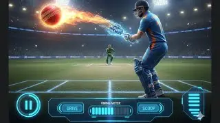 GAMES#CRICKETLIVE#Cricket 2026, Cricket 2026, Mobile Cricket, Sports Game, Batting ,Bolling.