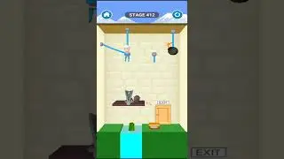 Rescue Cut - Rope Puzzle #412