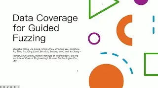 USENIX Security '24 - Data Coverage for Guided Fuzzing