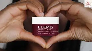 elemis black cherry pro-collagen cleansing balm | the ULTIMATE cleansing balm experience | byalicexo