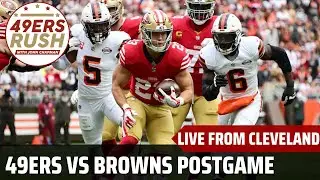 49ers vs Browns Live Postgame