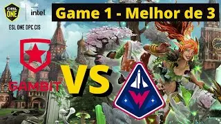 Dota Pro Circuit ESL One CIS Online Season 1: Lower Division - Gambit VS Winstrike | Game 1 BO3