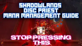 Shadowlands Disc Priest Mana Management Guide for PVP. [Common Mistakes and how to fix them!]