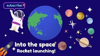 Solar System: Rocket 🚀Launching! Kids | Fun | Learning | Facts | Science | Space | Rockets | Video