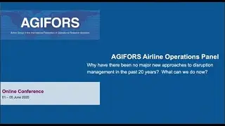 AGIFORS 2020 Irregular Operations panel