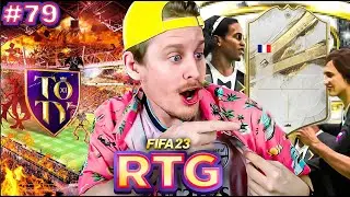 I opened my 3rd Icon Pack and went into the TOTY Cup!! FIFA 23 RTG #79