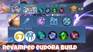 THIS IS THE BEST BUILD FOR THE REVAMPED EUDORA | Mobile Legends: Bang Bang