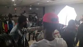 Swamp introducing himself to Bars Over Bricks vs Murdock
