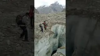 At Biaffoo glacier #mountains #coldseason#gilgitbaltistan#s #travel#pakistan#nature#pakistanprovince