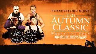 Wrestling Open 11/24/22 Spotlight Match - Macrae Martin v. Cecil Nyx v. Thomas Leduc v. Backman Lex