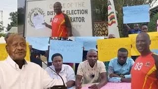No Mbwatekamwa no votes for Museveni in Mbarara city-Mbwatekamwa want justice for their candidate. 