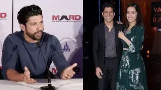 Farhan Akhtar On Live in Relationship With Shraddha Kapoor