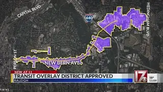 City of Raleigh approves creation of Transit Overlay District along New Bern Avenue