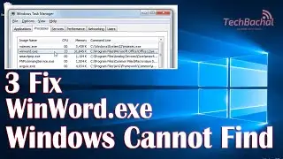 Windows Cannot Find C:\Program Files\Microsoft Office\root\Office16\WinWord.exe - 3 Fix
