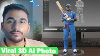 Instagram Trending 3D Model Ai Photo | Viral 3D photo | How to make viral 3d photo