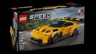 Lego 77239 Speed Champions Porsche 911 GT3 RS, speed build, recensione.