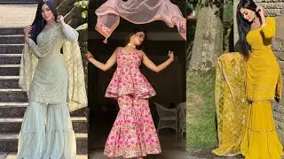 Photo Poses Ideas For Girls/Beautiful & Unique Poses Sharara Suit Photo Poses/Dp Or Profile Poses💕