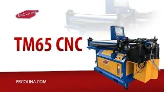 Ercolina Machine: TM65 CNC mandrel bending machine