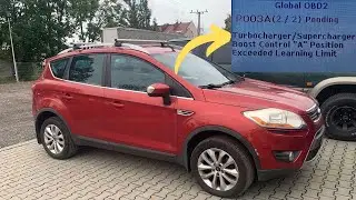 Код ошибки P003A на Ford Kuga: Вероятно, дело не в турбокомпрессоре.