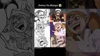 anime Vs manga #onepiece #anime #manga #law #pudding #animeedit #animememes #trending #shorts #memes