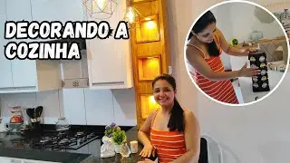 DECORAMOS A COZINHA E VEJAM O QUE COMPRAMOS 😊