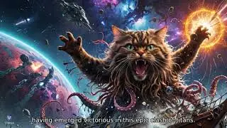 Cat vs Kraken In Space!!