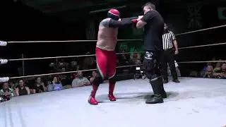 Cinta De Oro (Sin Cara) vs Don Juan, Hybrid School Of Wrestling 2024, 24/08/24 (Lucha por el t&iacute;tu...