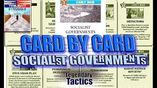 TWILIGHT STRUGGLE Strategy / HOW Do You Play The SOCIALIST GOVERNMENTS Card? / STRATEGY Tips